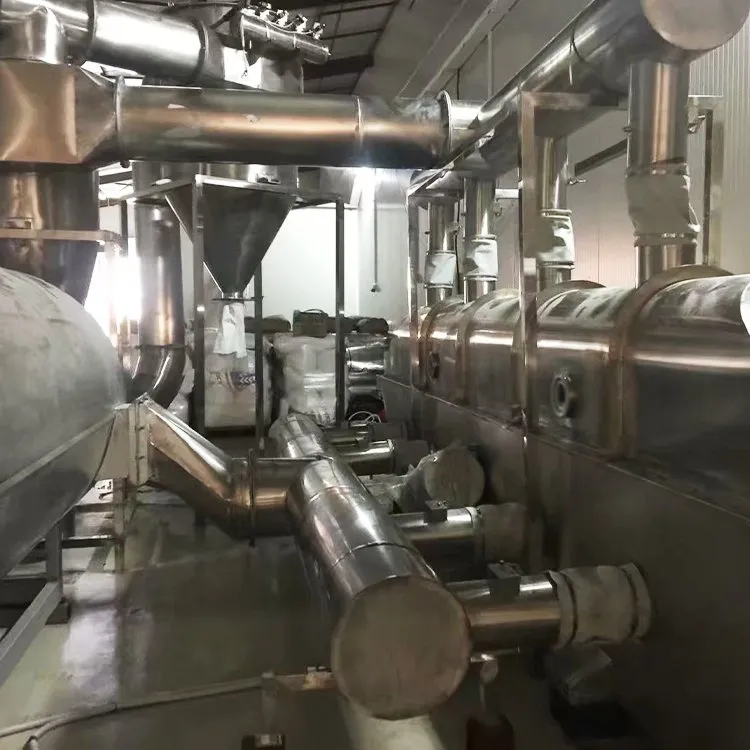 Industrial Vibrating Fluid Bed Dryer for Granular Solids