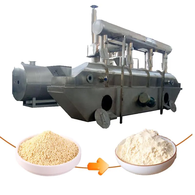 Industrial Vibrating Fluid Bed Dryer for Granular Solids