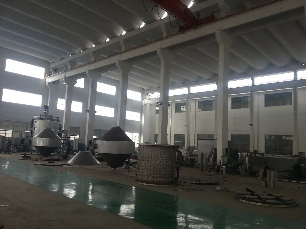 Experienced engineering team overseeing Fluid Bed Dryer production